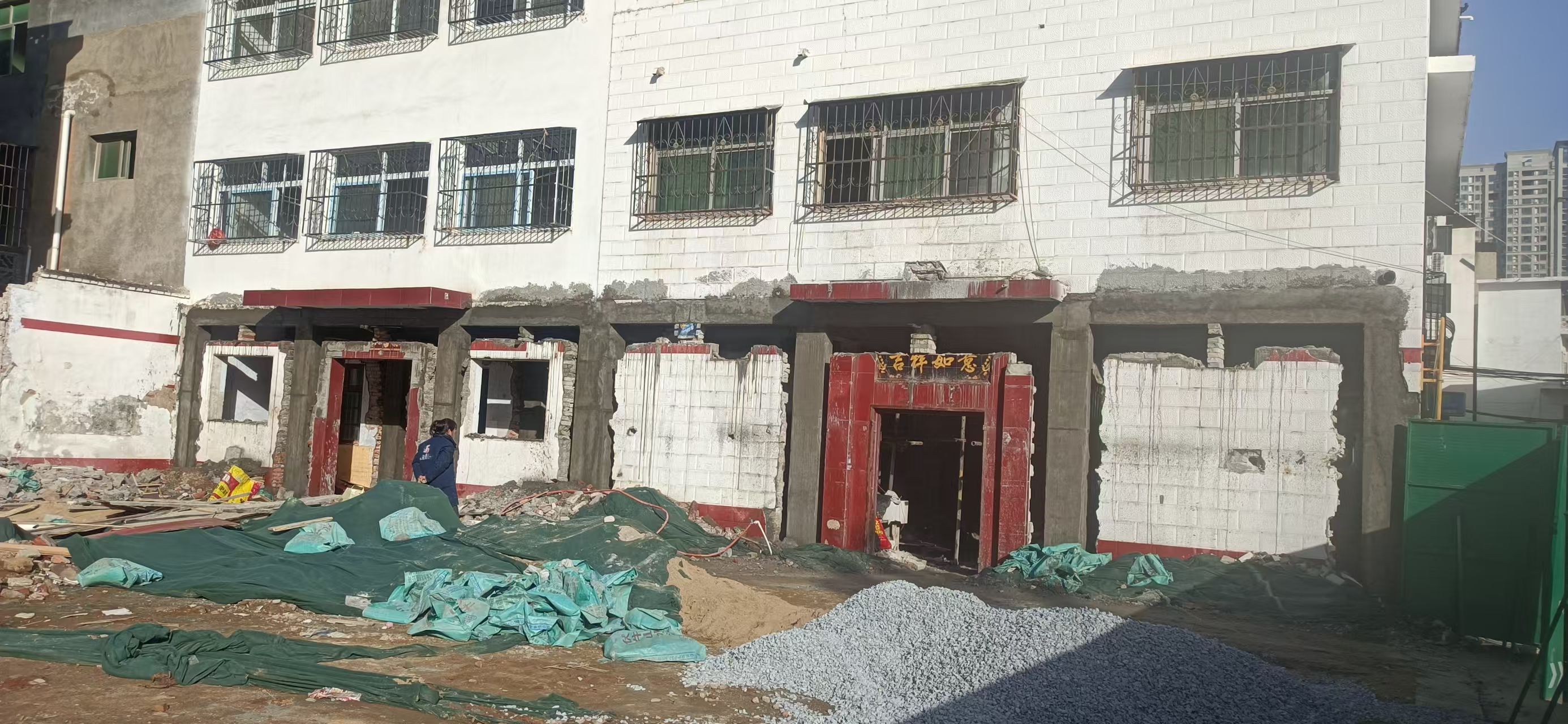 宜阳县新增大梁立柱危房加固 - 方案